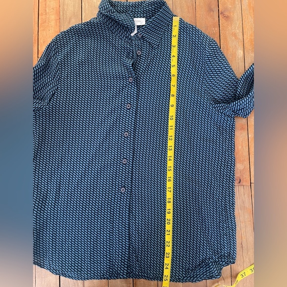 Silk Jones New York button up-Size 10 - Picture 6 of 10